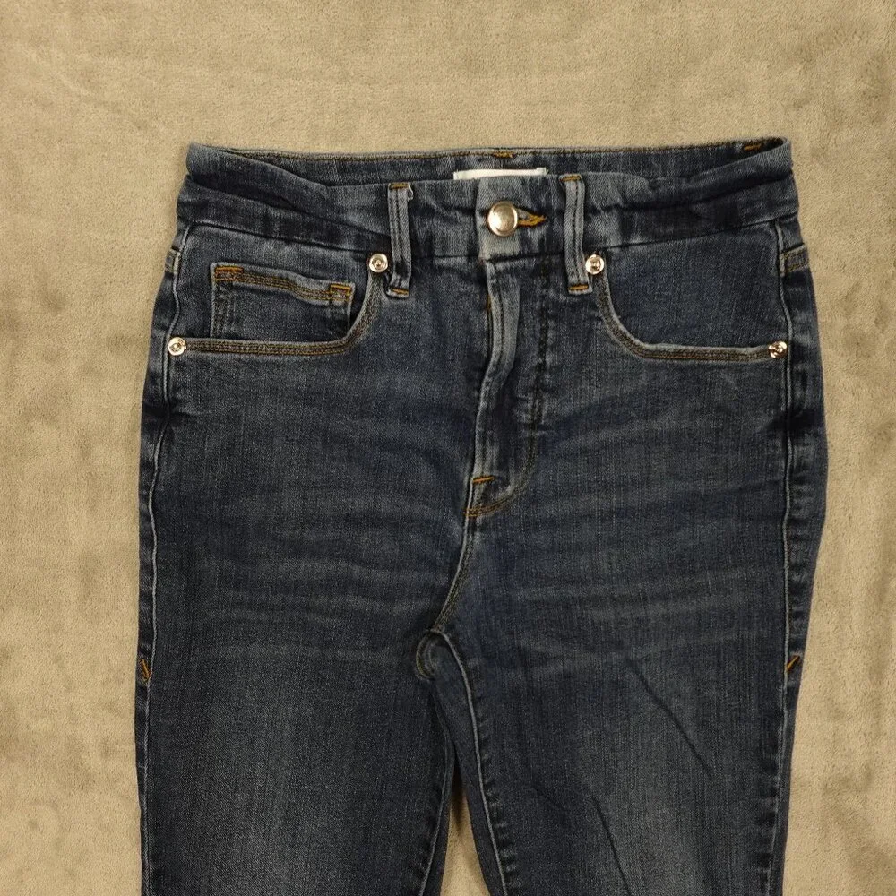 Good American jeans Good legs women's‎ 2/26 blue denim - Picture 2 of 12